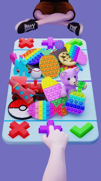 Fidget Trading - Poppit Game [МОД: Деньги, Монеты и Меню MOD] Screenshot 1