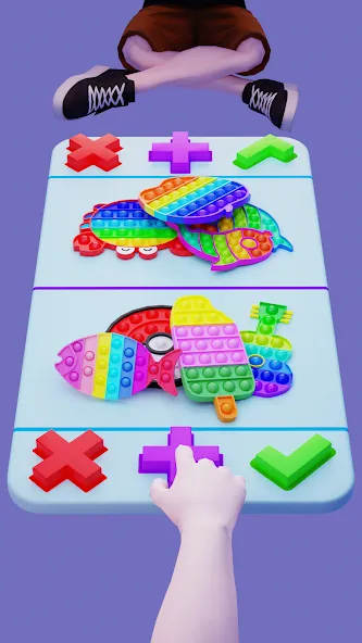 Fidget Trading - Poppit Game [МОД: Деньги, Монеты и Меню MOD] Screenshot 4