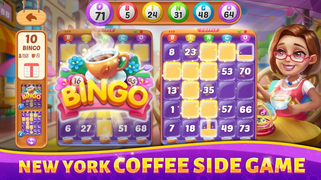 Bingo Rush - Club Bingo Games (Бинго Раш) [МОД: Деньги, Монеты и Меню MOD] Screenshot 3