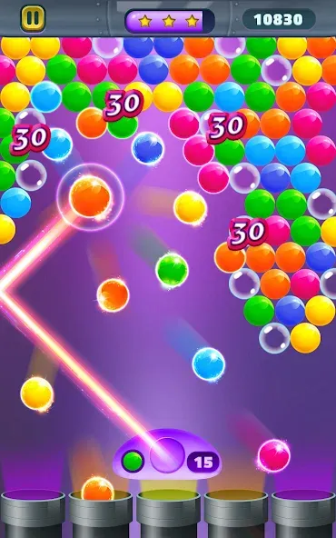 Action Bubble Game (Экшн Бабл Игра) [MOD: Меню/Много денег] - Скриншот 2