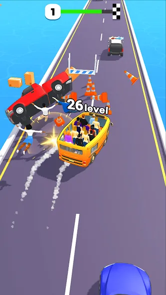Level Up Bus (Левел Ап Бас) [МОД: Меню, Бесконечные монеты и Открытые уровни] Screenshot 4