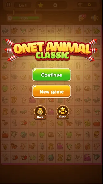 Onet Connect Animal Game (Онет Соединить Животные игра) [МОД: Деньги, Монеты и Меню MOD] Screenshot 4
