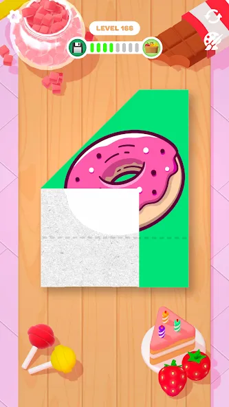 Paper Fold (Пэйпер Фолд) [МОД: Меню, Бесконечные монеты и Открытые уровни] Screenshot 2