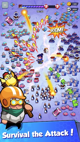 Hero Survival IO (Хиро Сурвайвал ИО) [МОД: Деньги, Монеты и Меню MOD] Screenshot 2
