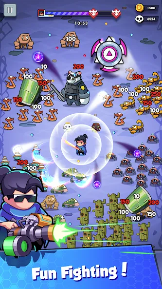 Hero Survival IO (Хиро Сурвайвал ИО) [МОД: Деньги, Монеты и Меню MOD] Screenshot 4
