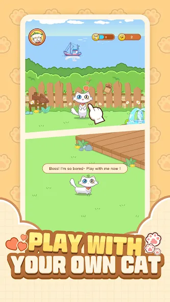 Cat Time - Cat Game, Match 3 (Кэт Тайм) [МОД: Много монет, Открытые уровни и Мега MOD] Screenshot 5
