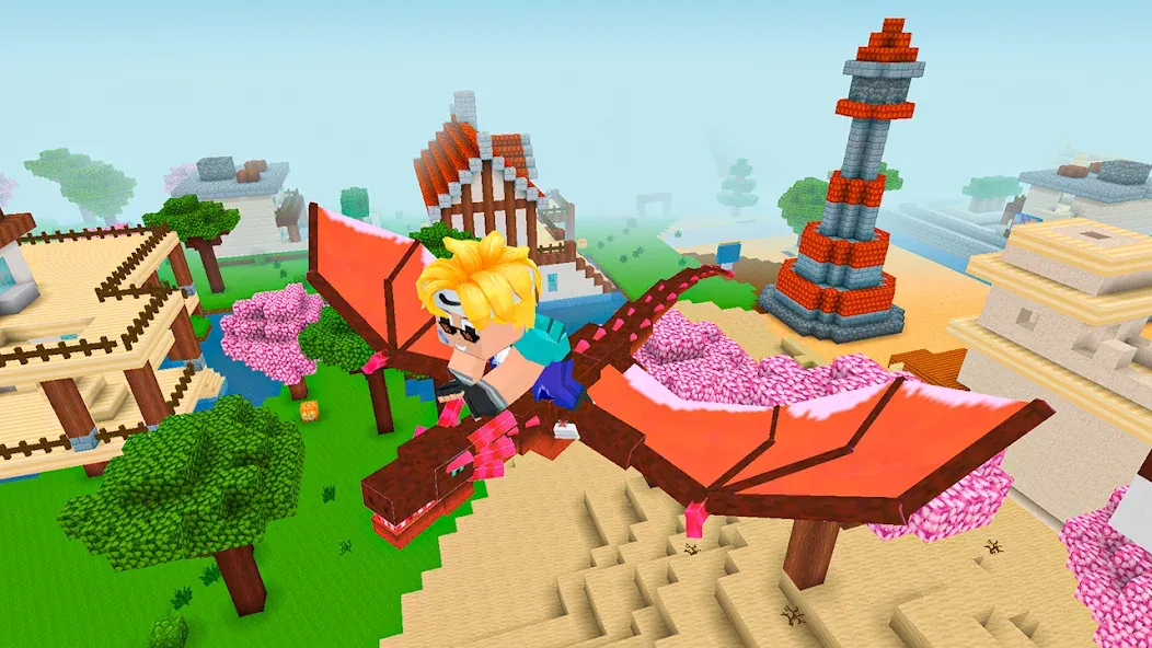 MiniCraft Village (МиниКрафт Деревня) [МОД: Деньги, Монеты и Меню MOD] Screenshot 2