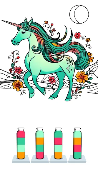 Sort Paint: Water Sort Puzzle (Сорт Пэйнт) [МОД: Бесконечные деньги, Монеты и Мега MOD] Screenshot 4