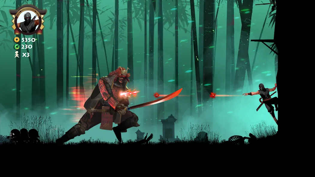 Kaz Warrior 2: Warzone & RPG (Ниндзя Воин 2) [МОД: Деньги, Монеты и Меню MOD] Screenshot 5