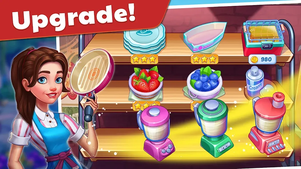 American Cooking Star Games (Американская звезда кулинарии) [МОД: Деньги, Монеты и Меню MOD] Screenshot 3