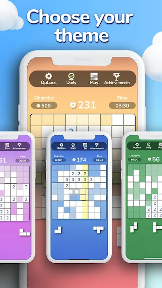 Blodoku (Блодоку) [МОД: Деньги, Монеты и Меню MOD] Screenshot 2
