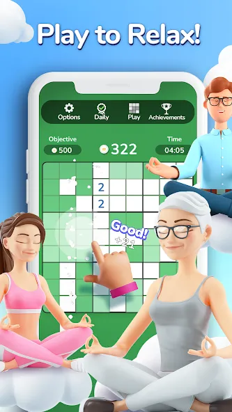 Blodoku (Блодоку) [МОД: Деньги, Монеты и Меню MOD] Screenshot 3