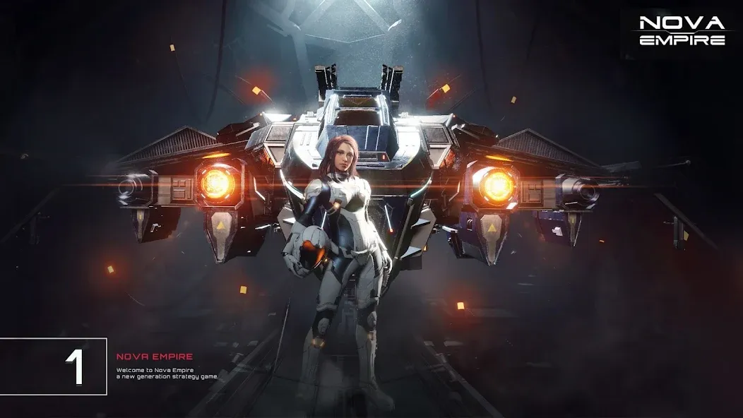 Nova Empire: Space Commander (Нова Импайр) [МОД: Меню, Бесконечные монеты и Открытые уровни] Screenshot 1