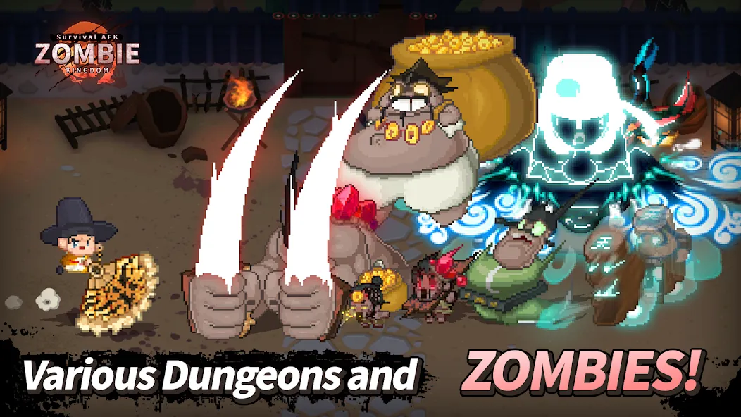 ZOMBIE Kingdom : Idle RPG (ЗОМБИ Кингдом) [MOD: Все открыто] - Скриншот 3