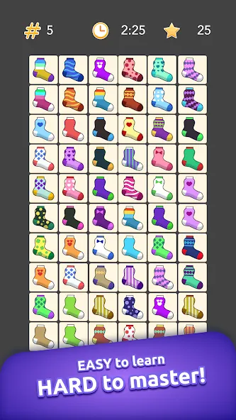 Onnect - Pair Matching Puzzle (Оннект) [МОД: Бесконечные деньги, Монеты и Мега MOD] Screenshot 1