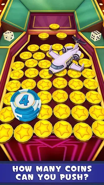Coin Dozer: Casino (Коин Дозер) [МОД: Деньги, Монеты и Меню MOD] Screenshot 1