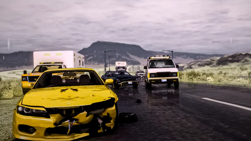 Car Crash Car Test Simulator [МОД: Деньги, Монеты и Меню MOD] Screenshot 2