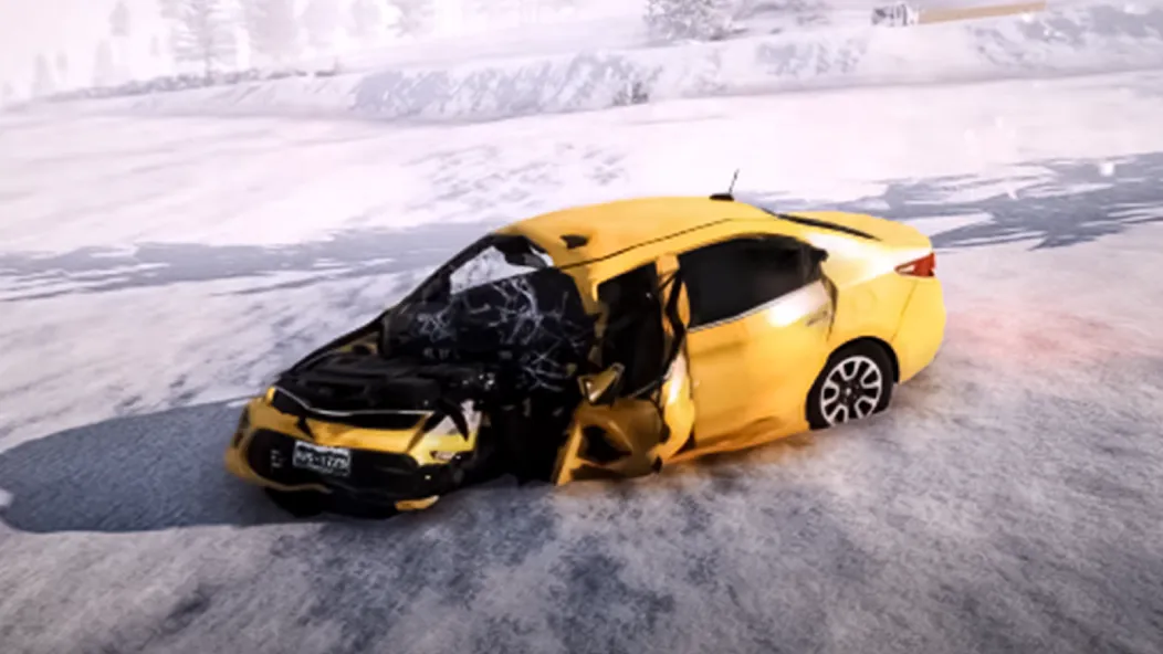 Car Crash Car Test Simulator [МОД: Деньги, Монеты и Меню MOD] Screenshot 4