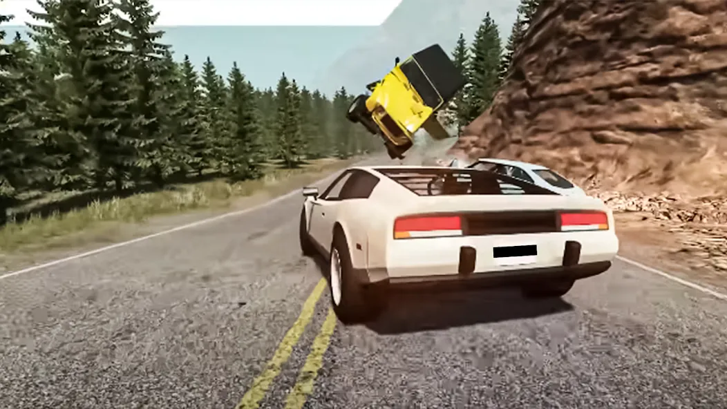Car Crash Car Test Simulator [МОД: Деньги, Монеты и Меню MOD] Screenshot 5