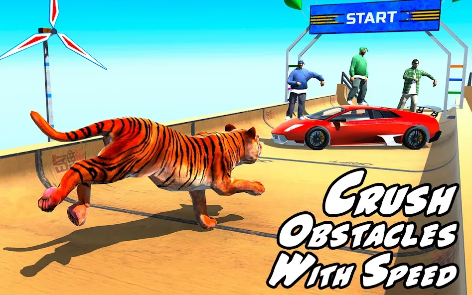 Epic Cow Ramp Rush Run Game [МОД: Все открыто, Дополнительные деньги и Меню MOD] Screenshot 2