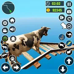 Скачать Epic Cow Ramp Rush Run Game [МОД: Все открыто, Дополнительные деньги и Меню MOD] | Взлом Epic Cow Ramp Rush Run Game на Андроид