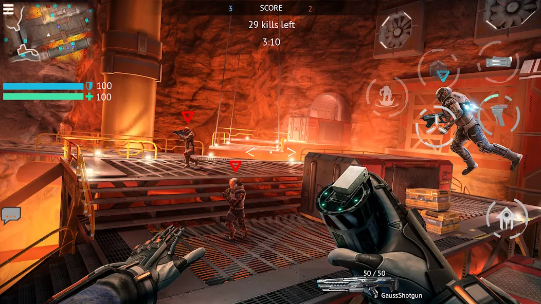Infinity Ops: Cyberpunk FPS (Инфинити Опс) [МОД: Все открыто, Дополнительные деньги и Меню MOD] Screenshot 4