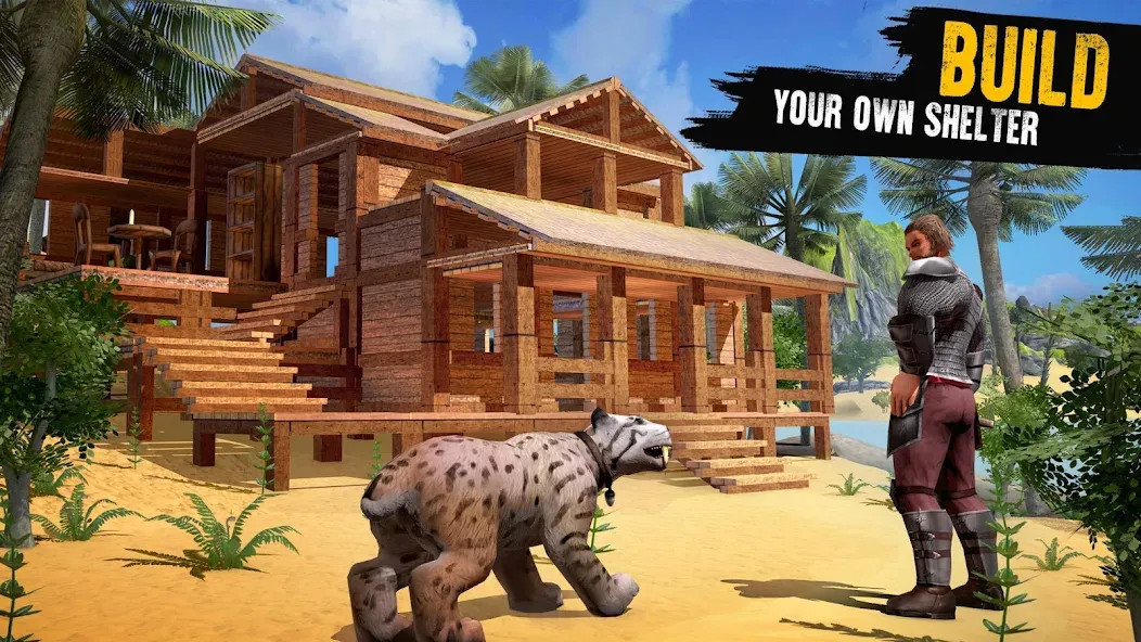Jurassic Survival Island (Джурастик Сурвайвал Айленд) [МОД: Много монет, Открытые уровни и Мега MOD] Screenshot 3
