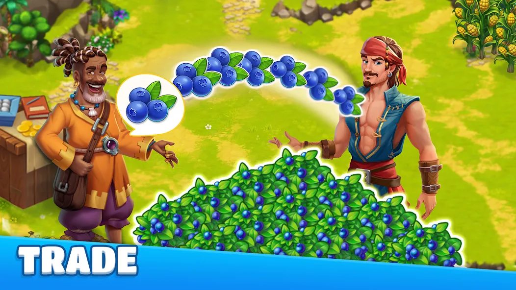 Adventure Bay - Farm Games (Приключенческая бухта) [МОД: Много денег, Монет и Все открыто] Screenshot 5