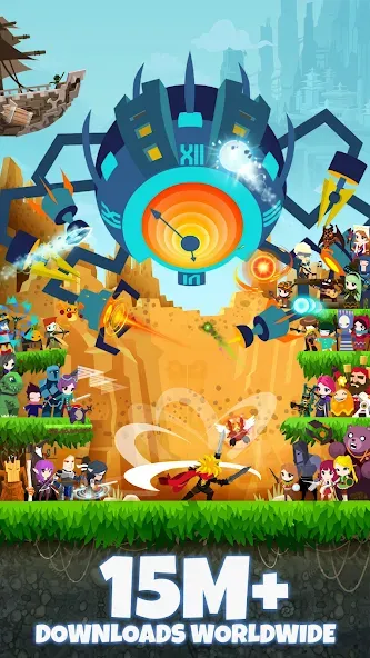 Tap Titans 2: Clicker Idle RPG (Тап Титаны 2) [МОД: Много монет, Открытые уровни и Мега MOD] Screenshot 1