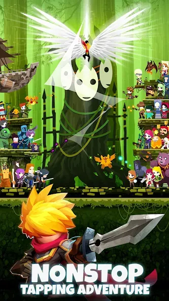 Tap Titans 2: Clicker Idle RPG (Тап Титаны 2) [МОД: Много монет, Открытые уровни и Мега MOD] Screenshot 2
