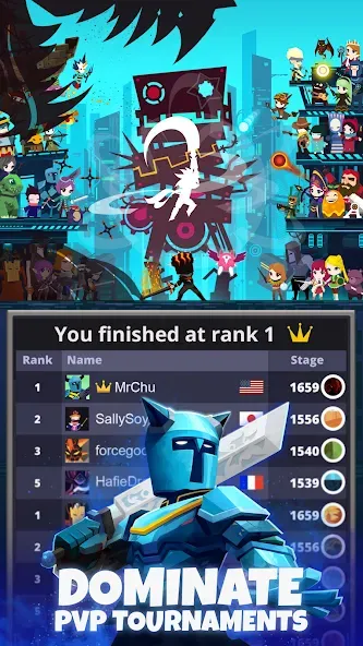Tap Titans 2: Clicker Idle RPG (Тап Титаны 2) [МОД: Много монет, Открытые уровни и Мега MOD] Screenshot 4