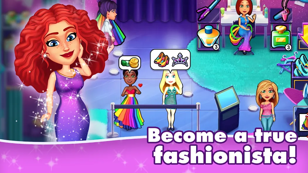 Fabulous 5: Fashion & Dress-up (Фэбюлс) [МОД: Все открыто, Дополнительные деньги и Меню MOD] Screenshot 3