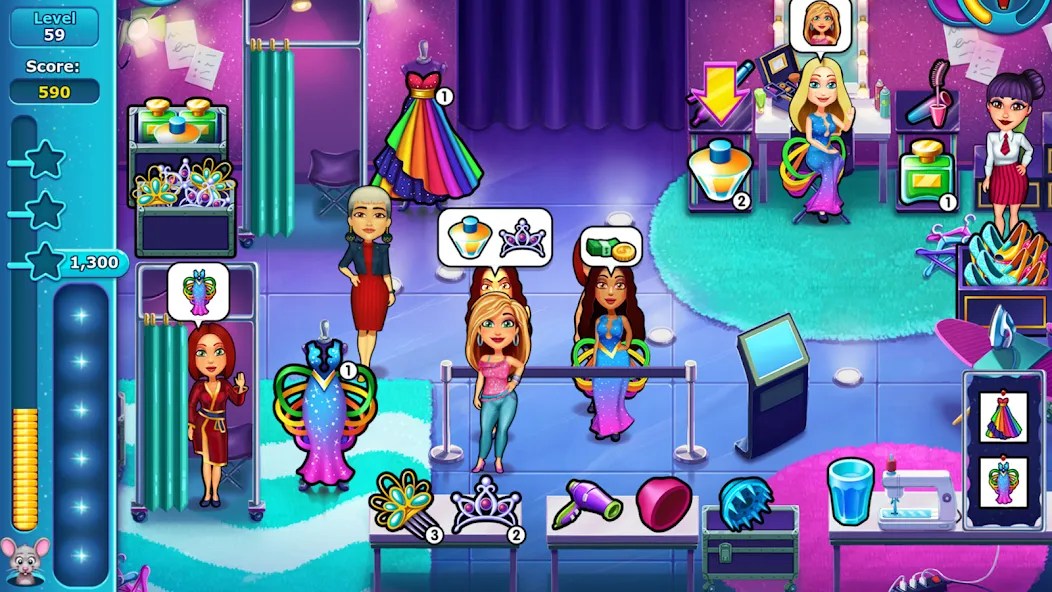 Fabulous 5: Fashion & Dress-up (Фэбюлс) [МОД: Все открыто, Дополнительные деньги и Меню MOD] Screenshot 5
