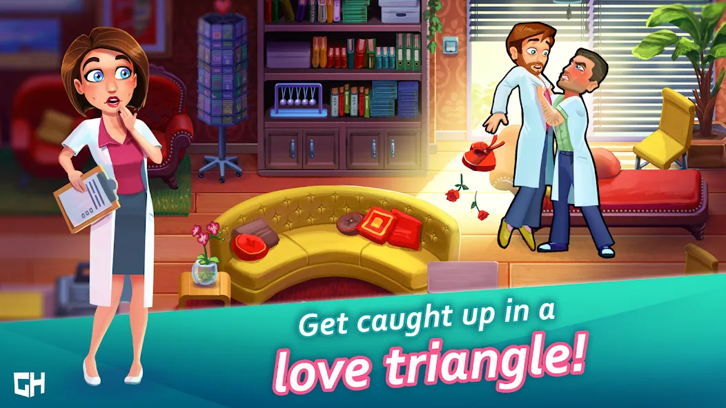 Heart's Medicine Hospital Heat [МОД: Все открыто, Дополнительные деньги и Меню MOD] Screenshot 5