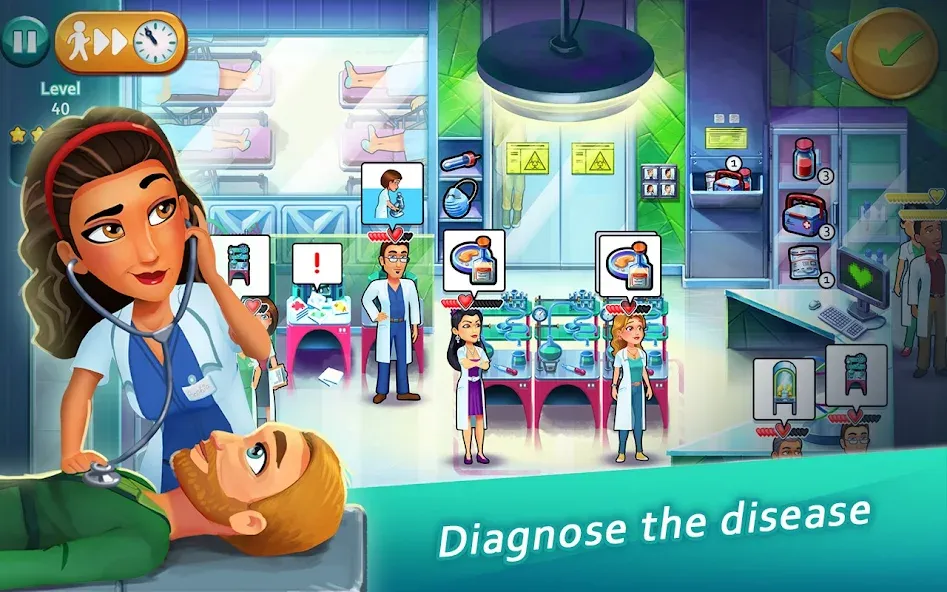 Heart's Medicine - Doctor Game [МОД: Бесконечные деньги, Монеты и Мега MOD] Screenshot 5