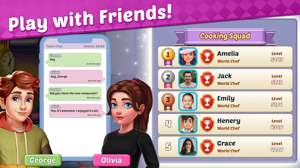 My Cafe Shop : Cooking Games (Мой Кафе Шоп) [МОД: Деньги, Монеты и Меню MOD] Screenshot 4