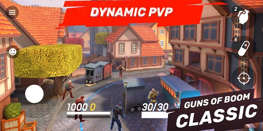 Guns of Boom Online PvP Action (Ганз оф Бум) [МОД: Бесконечные деньги, Монеты и Мега MOD] Screenshot 1