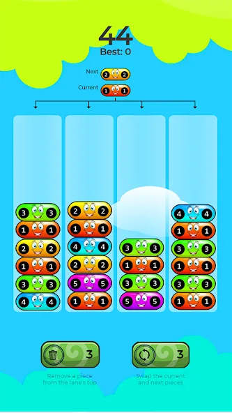 3D Number Block Puzzle Game (Намбер Мерджер) [МОД: Много денег, Монет и Все открыто] Screenshot 1