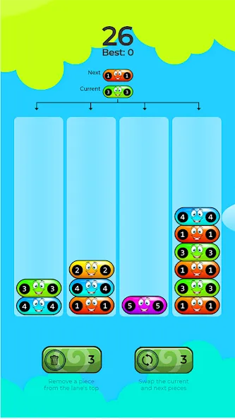 3D Number Block Puzzle Game (Намбер Мерджер) [МОД: Много денег, Монет и Все открыто] Screenshot 3