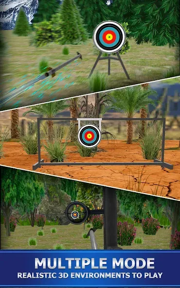 Archery Shoot [МОД: Меню, Бесконечные монеты и Открытые уровни] Screenshot 1