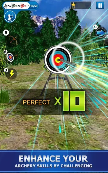 Archery Shoot [МОД: Меню, Бесконечные монеты и Открытые уровни] Screenshot 2