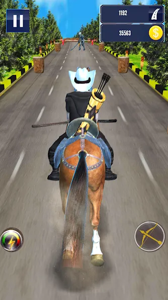Cowboy Horse Run [MOD: Mega Mod/Меню] - Скриншот 2