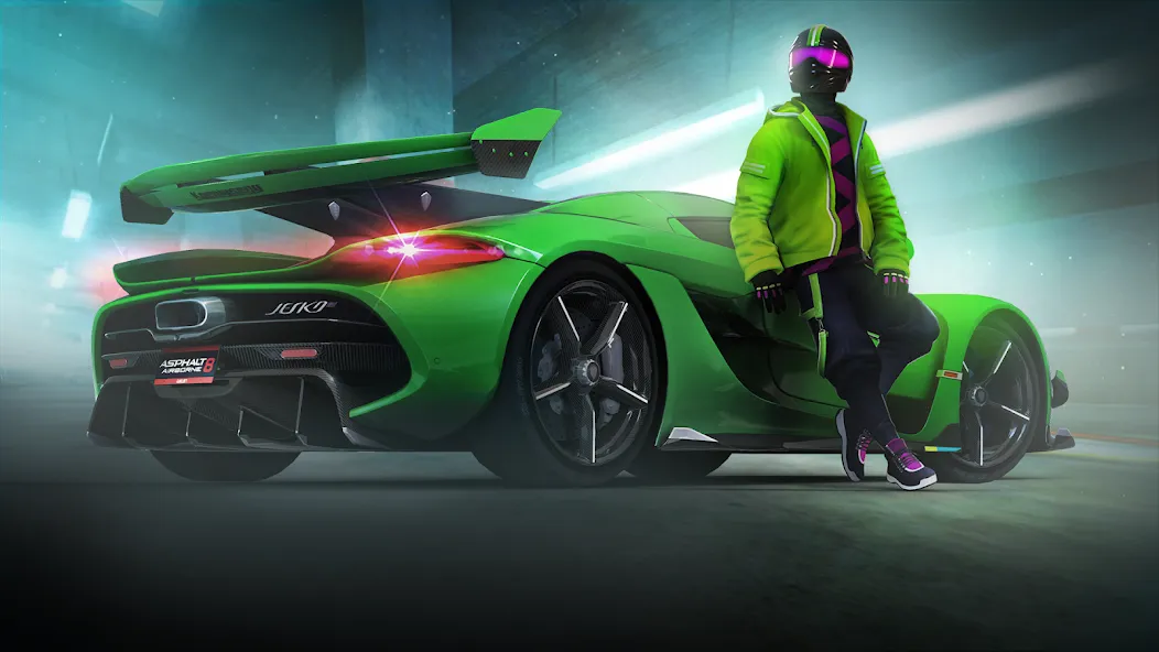 Asphalt 8 - Car Racing Game (Асфальт 8) [МОД: Бесконечные деньги, Монеты и Мега MOD] Screenshot 1