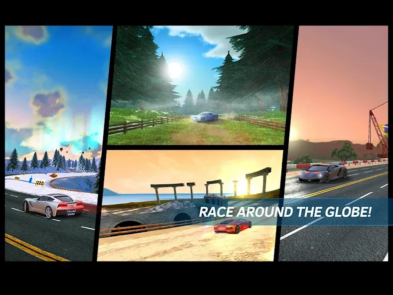 Asphalt Nitro (Асфальт Нитро) [МОД: Меню, Бесконечные монеты и Открытые уровни] Screenshot 5