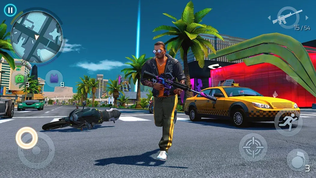 Gangstar Vegas: World of Crime (Гангстар Вегас) [МОД: Много монет, Открытые уровни и Мега MOD] Screenshot 3