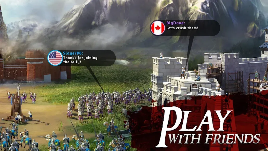 March of Empires: War Games (Марч оф Эмпайрс) [МОД: Деньги, Монеты и Меню MOD] Screenshot 3