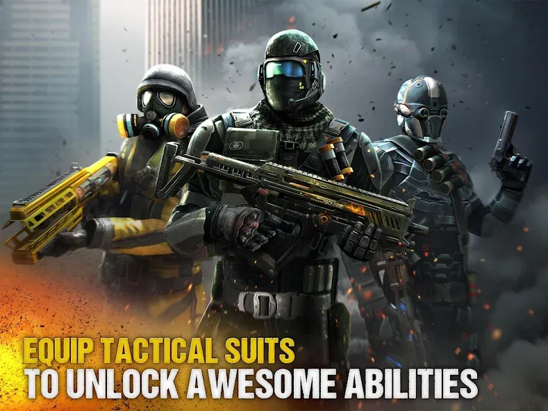 Modern Combat 5: mobile FPS (Модерн Комбат 5) [МОД: Деньги, Монеты и Меню MOD] Screenshot 2
