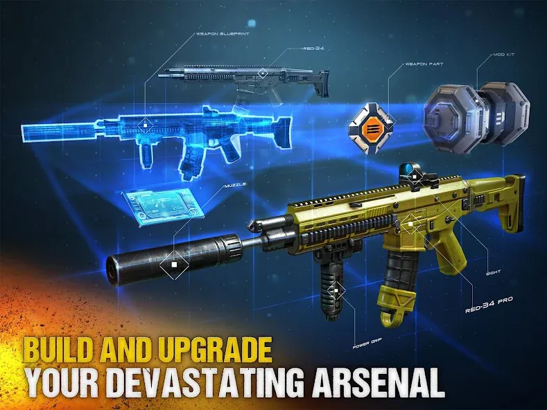 Modern Combat 5: mobile FPS (Модерн Комбат 5) [МОД: Деньги, Монеты и Меню MOD] Screenshot 4