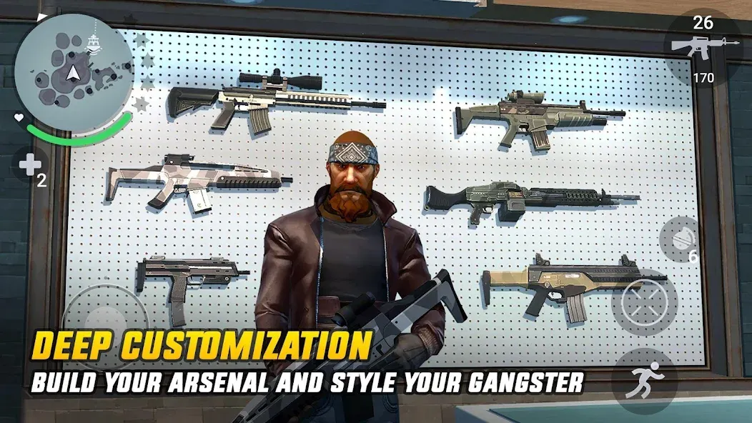 Gangstar New Orleans (Гангстар) [МОД: Деньги, Монеты и Меню MOD] Screenshot 1