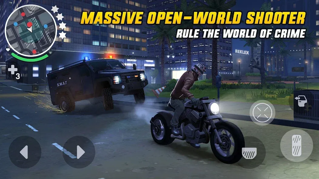 Gangstar New Orleans (Гангстар) [МОД: Деньги, Монеты и Меню MOD] Screenshot 2